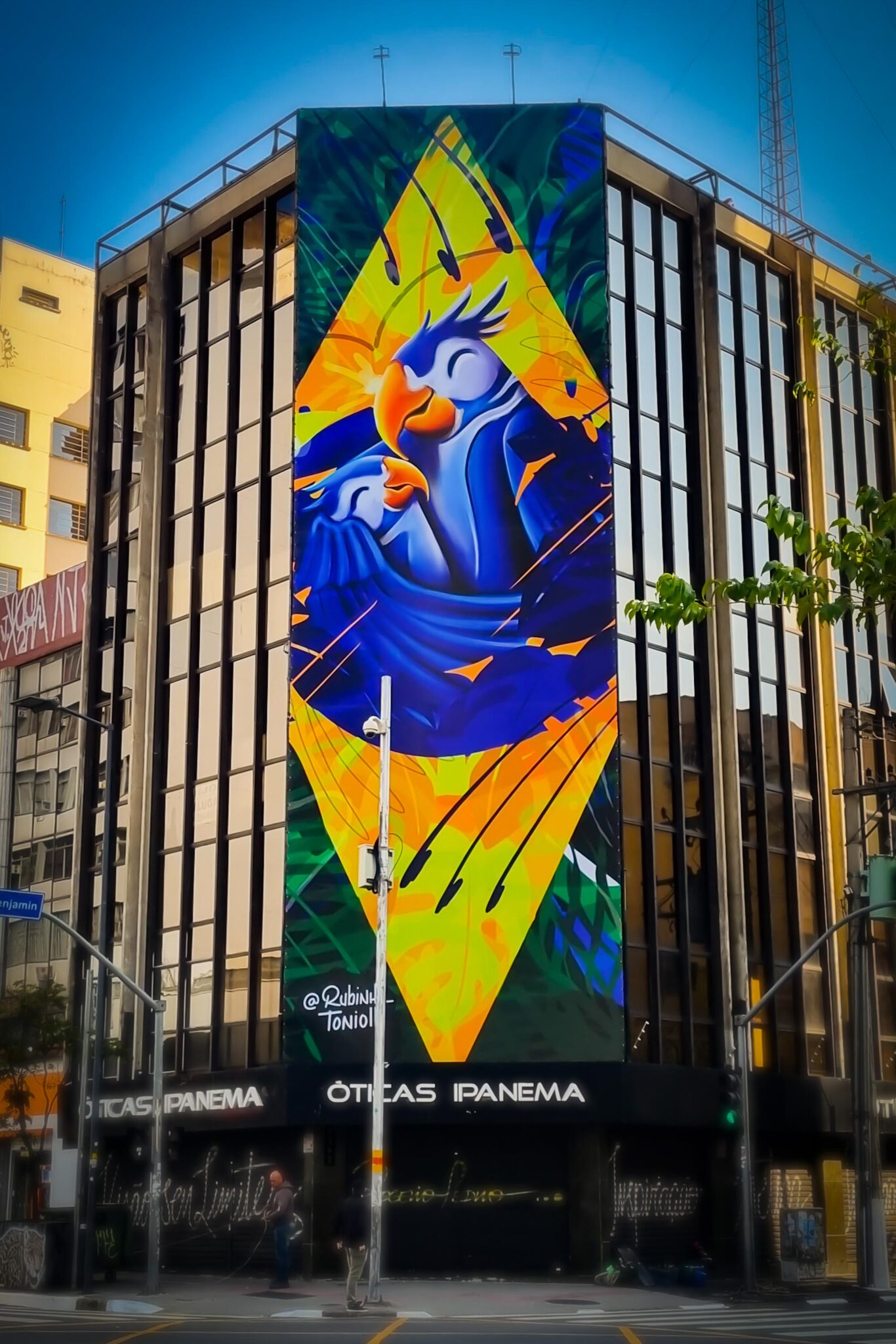 ARTE EM PRÉDIO CENTRO CAMPINAS EMPENA